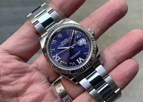 rolex datejust 36 aubergine|rolex datejust gold.